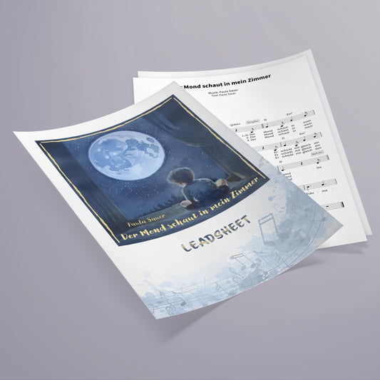 Der Mond schaut in mein Zimmer